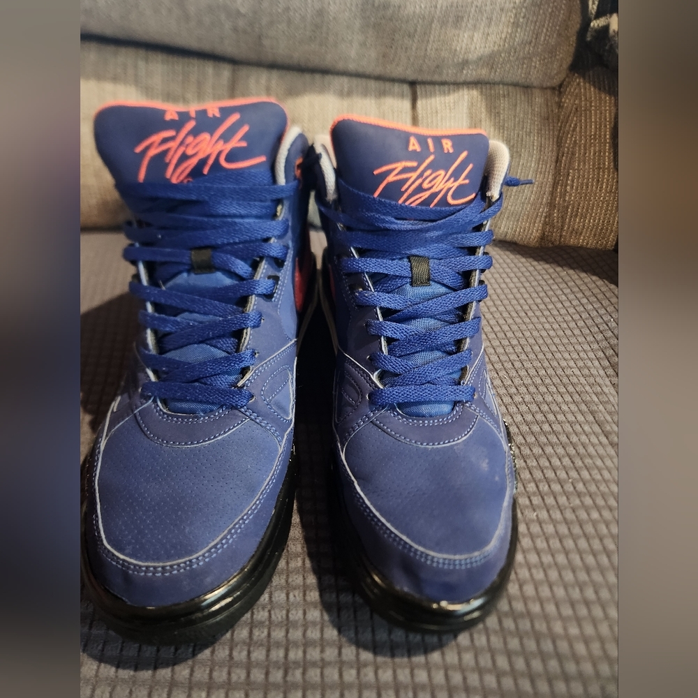 Nike Flight 13 Mid Deep Royal Atomic Red